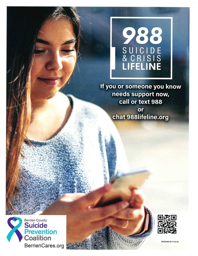 Call or text 988 for Suicide & Crisis Lifeline
